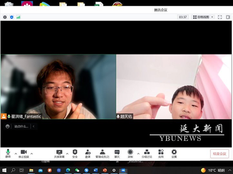 我校“学伴+”后援“最美逆行者”